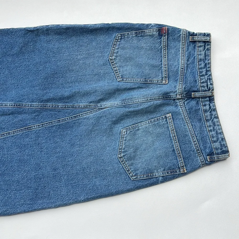 BDG Blue Denim Maxi y2k Britney 90s clueless school‎ casual modest skirt XS